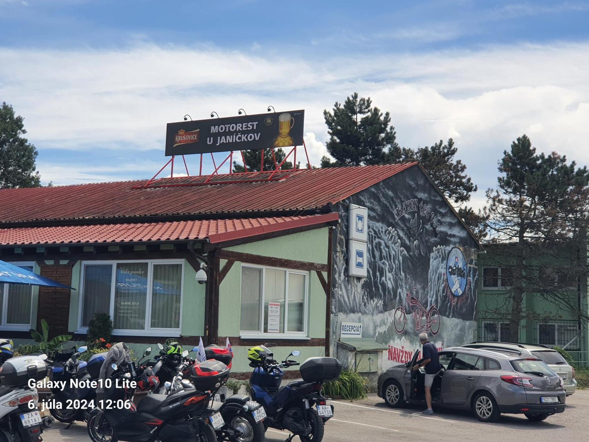 Motorest U Janickov Kuty Exterior foto